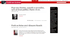 Desktop Screenshot of foretenscene.org