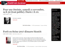 Tablet Screenshot of foretenscene.org